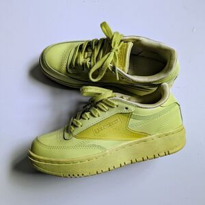 Reebok Club C Double Cardi B Low Womens Casual Shoes Neon Green H02568 (6)